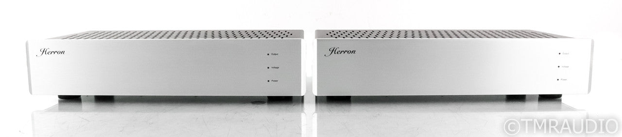 Herron Audio M1 Mono Power Amplifier; Silver Pair; M-1