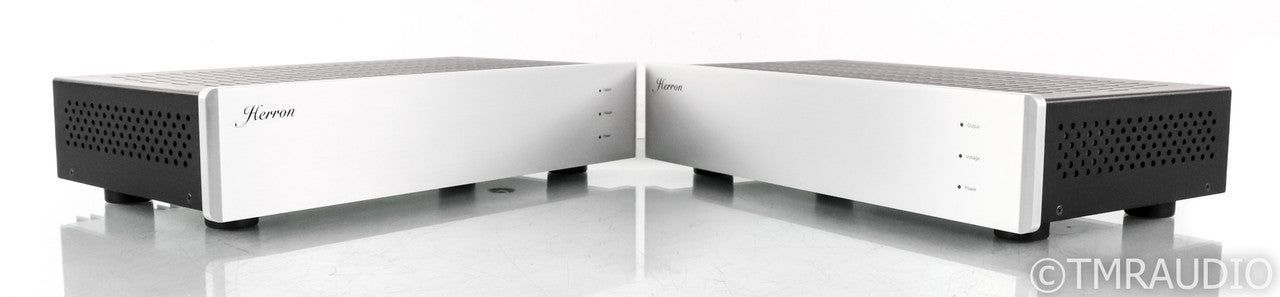 Herron Audio M1 Mono Power Amplifier; Silver Pair; M-1