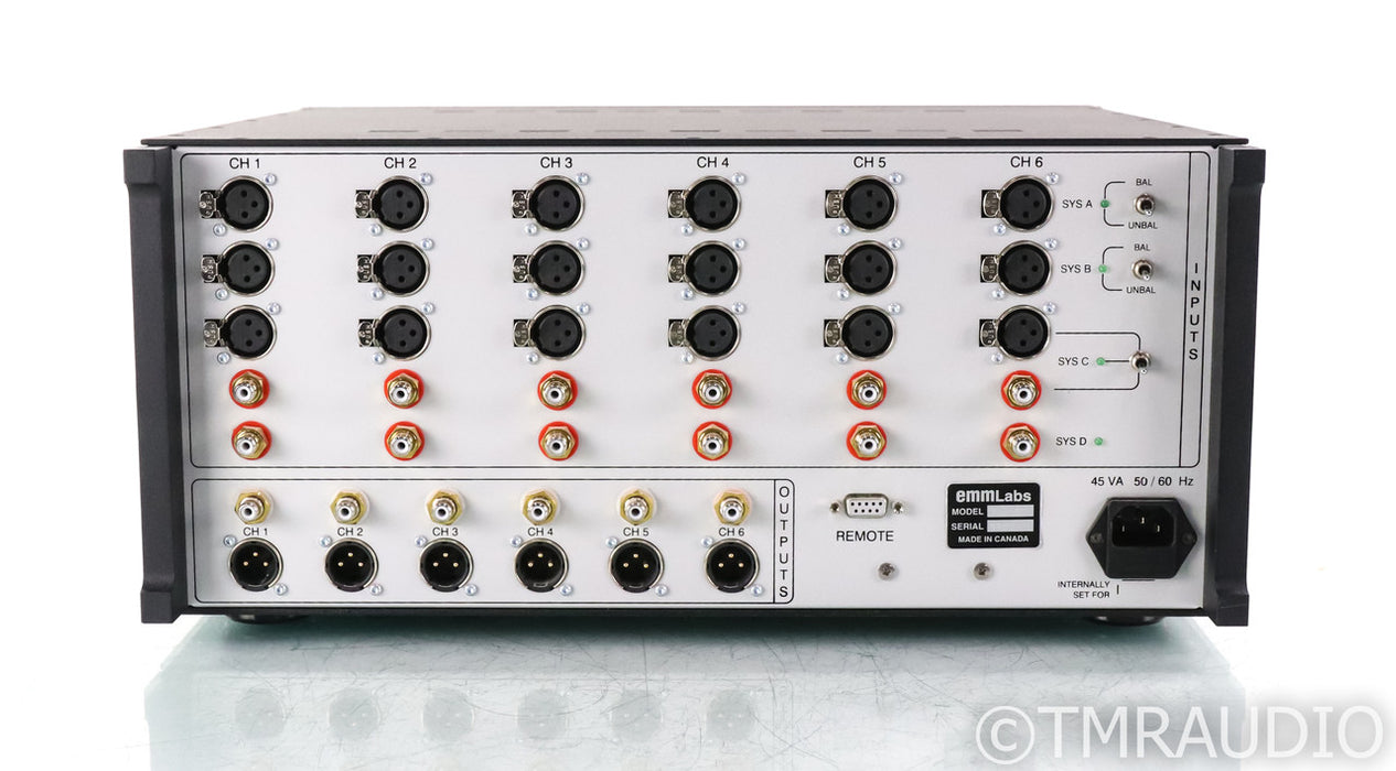 EMM Labs SWM-3 Stereo Preamplifier; SWM3; Meitner design; Remote, Silver