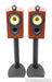 B&W 805S Bookshelf Speakers; 805-S; Rosenut Pair w/ Stands