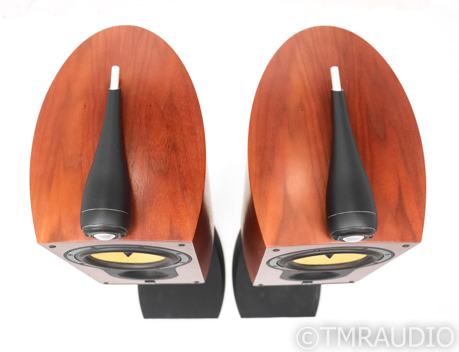 B&W 805S Bookshelf Speakers; 805-S; Rosenut Pair w/ Stands