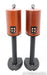 B&W 805S Bookshelf Speakers; 805-S; Rosenut Pair w/ Stands