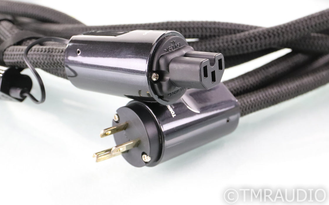 AudioQuest Tornado High-Current Power Cable; 3m AC Cord; Black