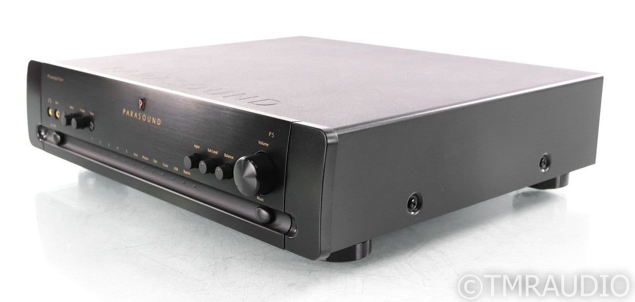 Parasound Halo P5 2.1 Channel Preamplifier; P-5; Black; Remote