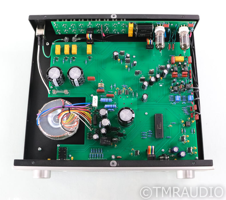 Rogue Audio RP-1 stereo Preamplifier; RP1; Remote; Silver