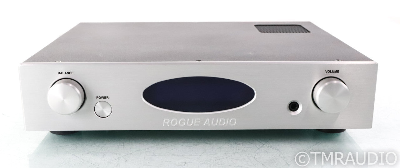 Rogue Audio RP-1 stereo Preamplifier; RP1; Remote; Silver