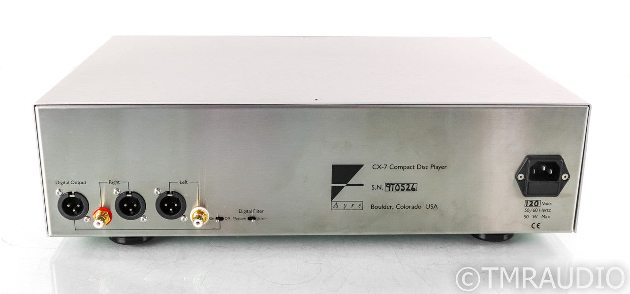Ayre CX-7 eMP CD Player; Remote