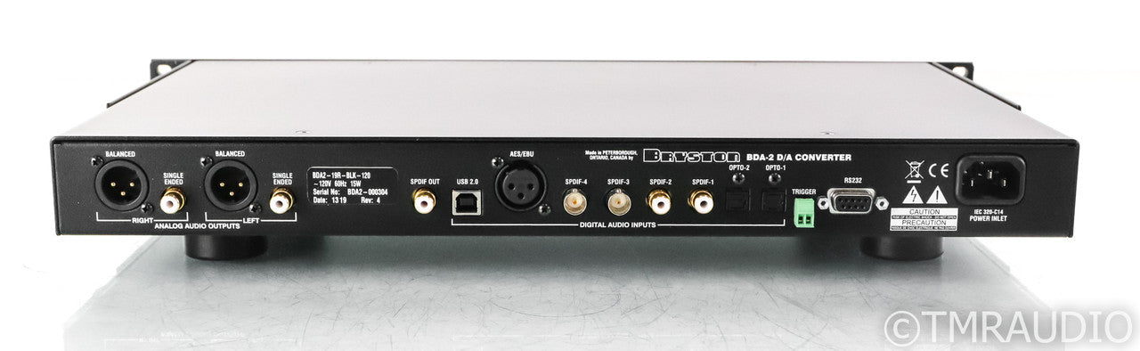 Bryston BDA-2 DAC; D/A Converter; BDA2