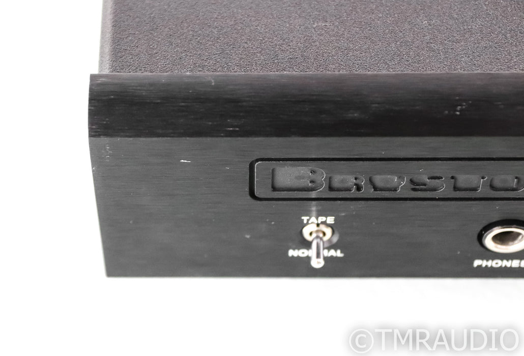 Bryston BP6 Stereo Preamplifier; Remote; Black; 17" Faceplate; BP-6