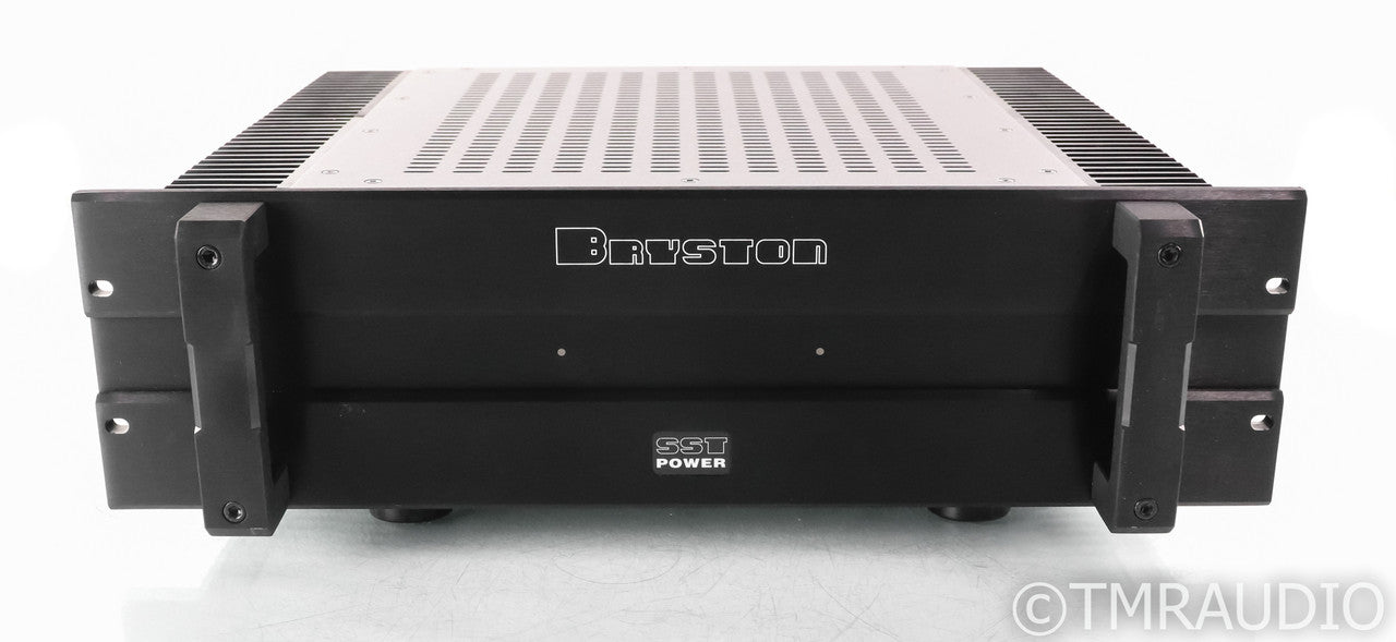Bryston 4B SST Stereo Power Amplifier; Black; 19" Faceplate; Black; 4BSST