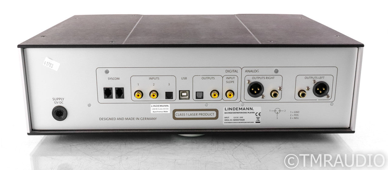 Lindemann 825 High Definition CD Player / DAC; D/A Converter; Remote; USB