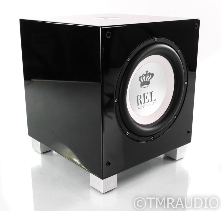 REL T/9i 10" Powered Subwoofer; T9i; Piano Black