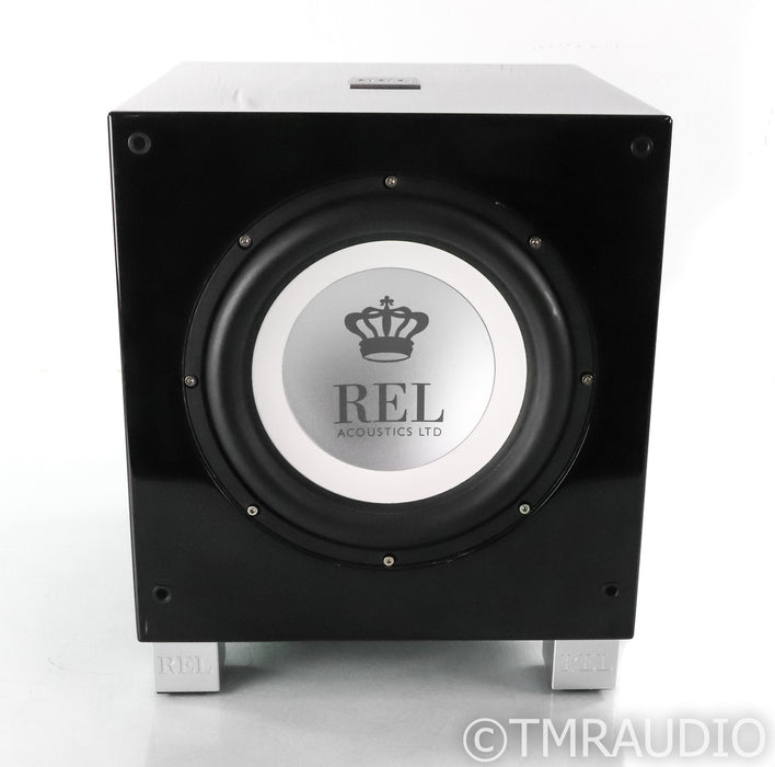 REL T/9i 10" Powered Subwoofer; T9i; Piano Black