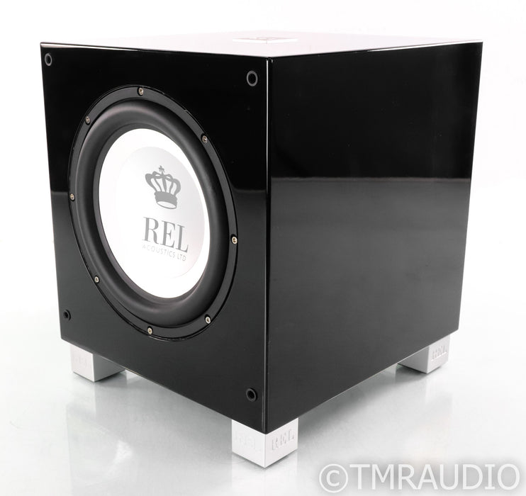 REL T/9i 10" Powered Subwoofer; T9i; Piano Black