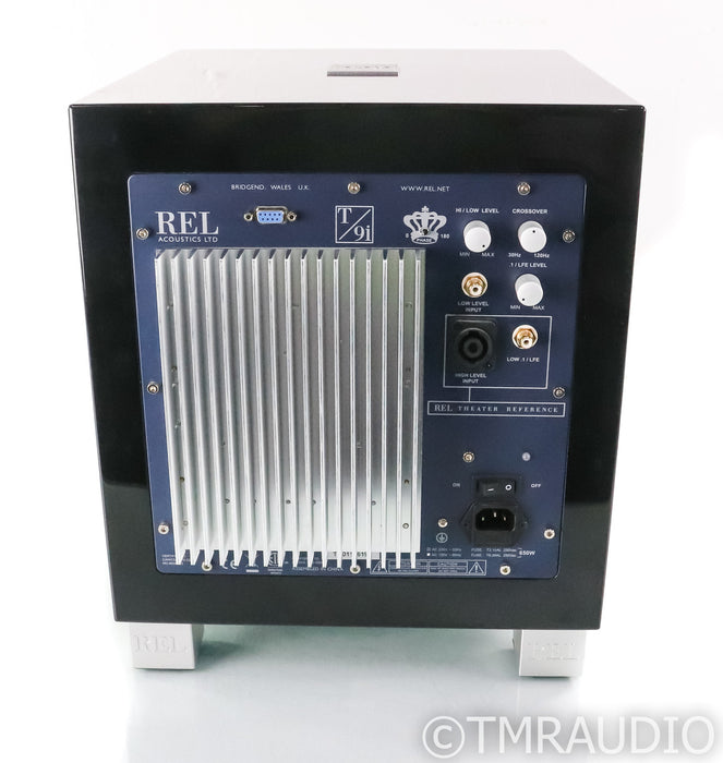 REL T/9i 10" Powered Subwoofer; T9i; Piano Black