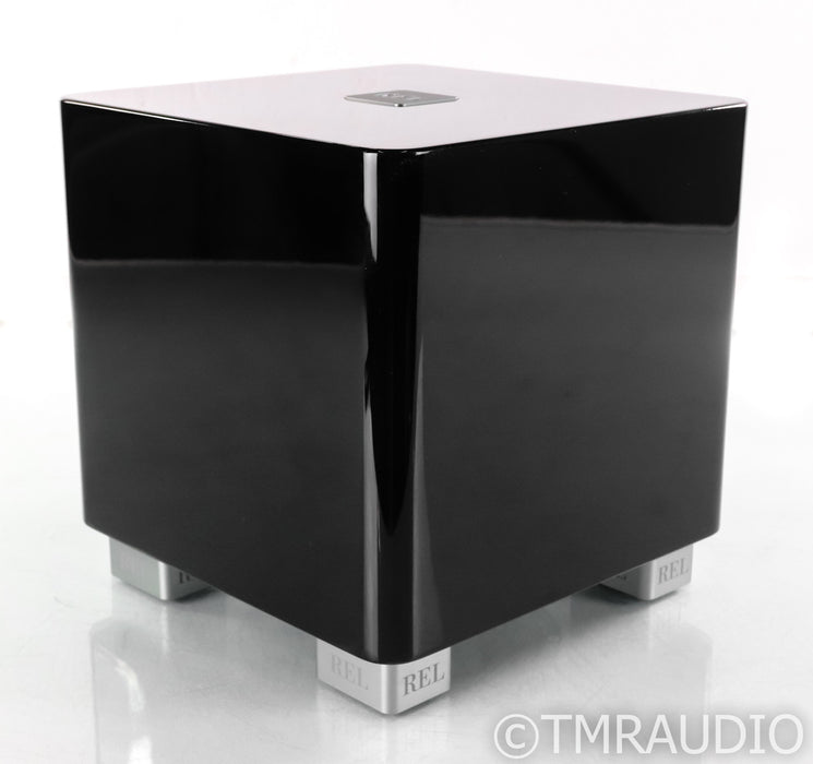 REL T5/x 8" Powered Subwoofer; T5x; Piano Black