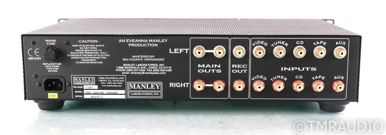 Manley Labs The Shrimp Stereo Tube Preamplifier