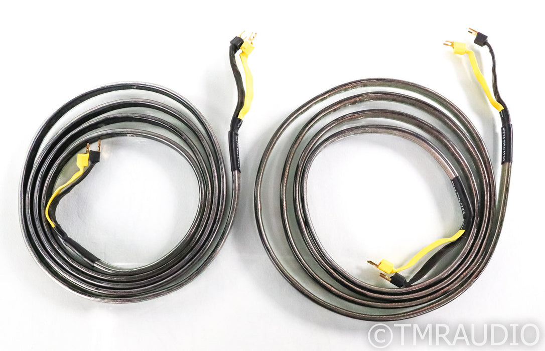 Analysis Plus Oval 9 Speaker Cables; 12ft Pair; Nine