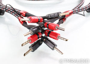 AudioQuest CV-8 Full Range Speaker cables; CV8; BFAS; 10ft Pair