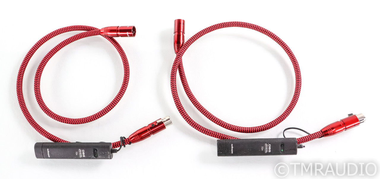 AudioQuest Colorado Edition 1m XLR Cable; 1 Meter Pair Balanced Interconnects; DBS