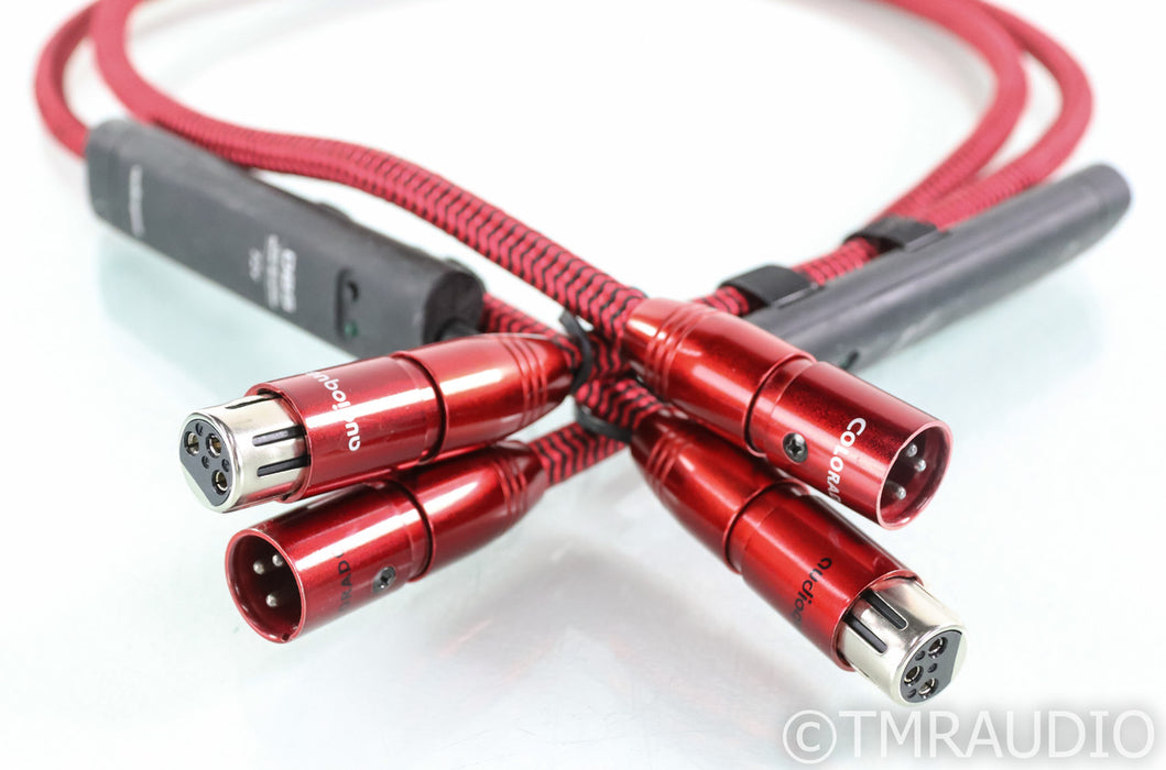 AudioQuest Colorado Edition 1m XLR Cable; 1 Meter Pair Balanced Interconnects; DBS