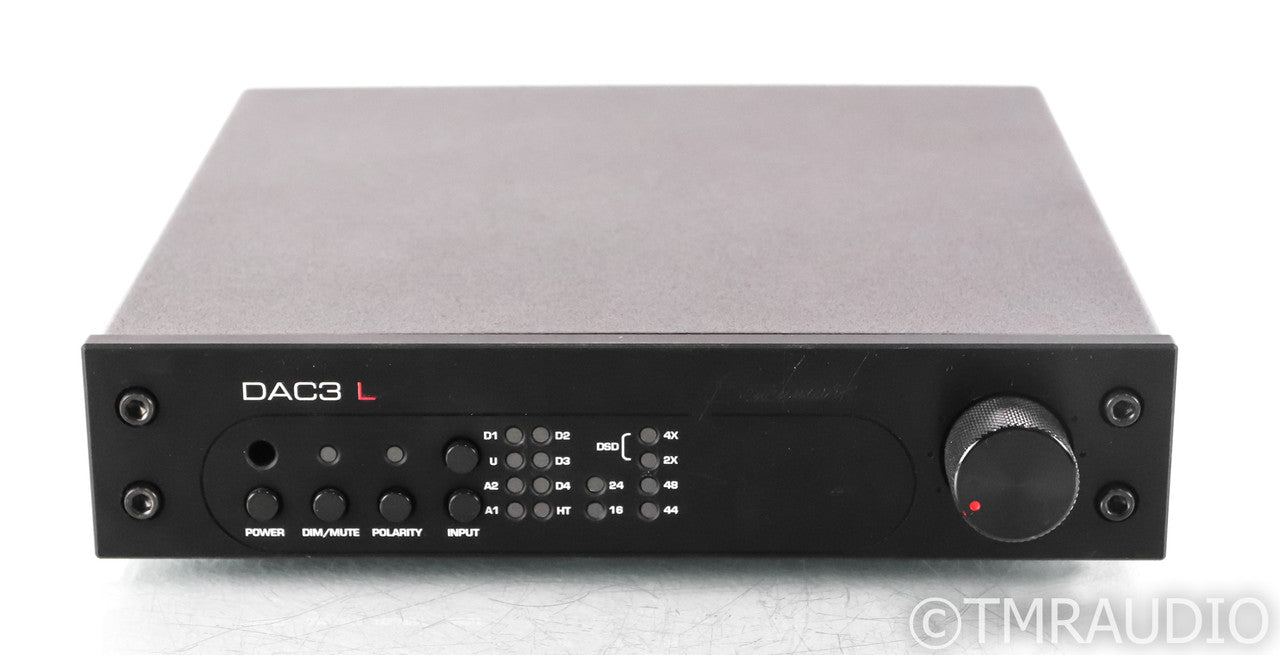 Benchmark DAC3 L DSD DAC; D/A Converter; Black; Remote