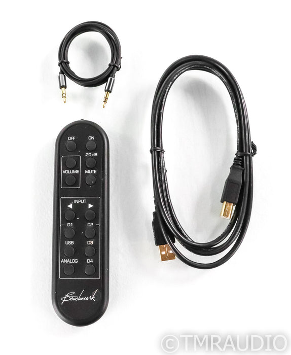 Benchmark DAC3 L DSD DAC; D/A Converter; Black; Remote