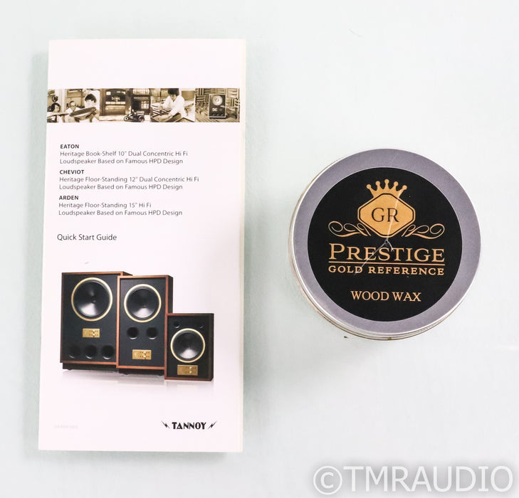 Tannoy Eaton Heritage Bookshelf Speakers; Walnut Pair