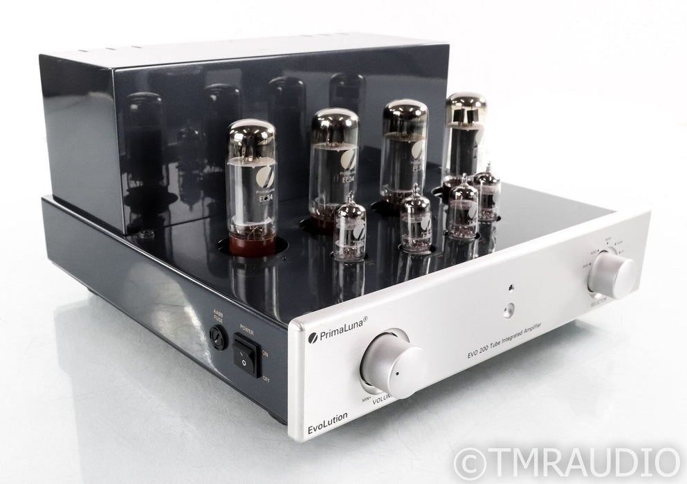 PrimaLuna EvoLution EVO 200 Stereo Tube Integrated Amplifier; Remote