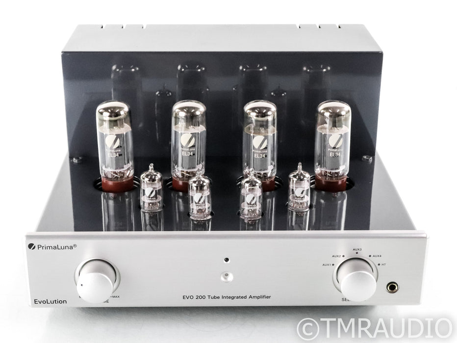 PrimaLuna EvoLution EVO 200 Stereo Tube Integrated Amplifier; Remote