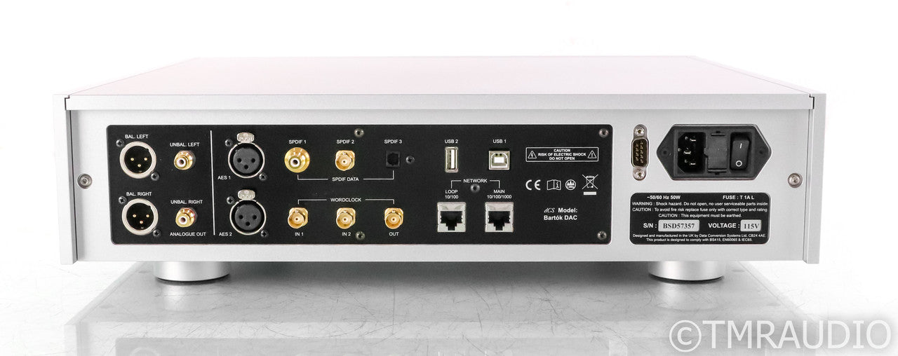 dCS Bartok Streaming DAC; D/A Converter; Silver