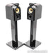 B&W PM1 Bookshelf Speakers; PM-1; Mocha Gloss Pair with Stands