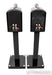 B&W PM1 Bookshelf Speakers; PM-1; Mocha Gloss Pair with Stands