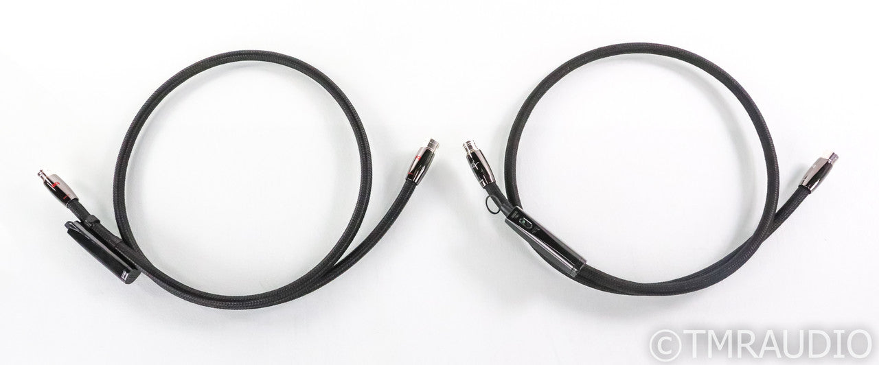 AudioQuest WEL Signature XLR Cables; 1.5m Pair Interconnects; 72v DBS; Unique
