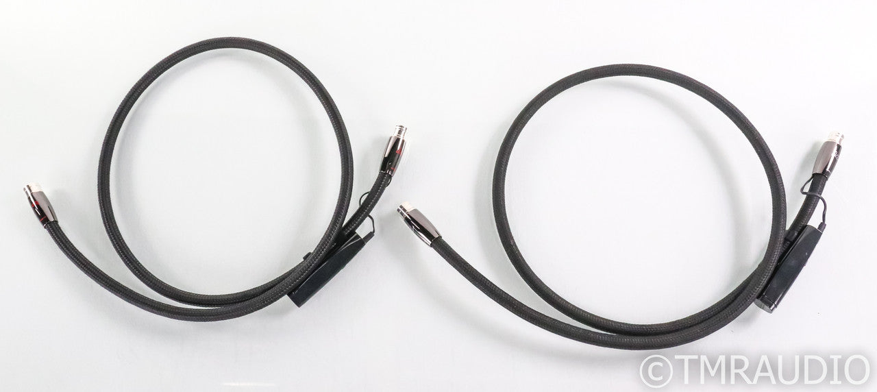 AudioQuest WEL Signature XLR Cables; 1.5m Pair Interconnects; 72v DBS; Unique