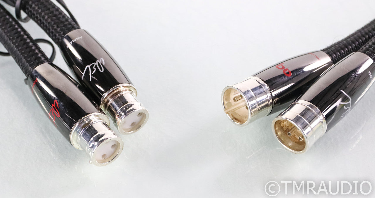 AudioQuest WEL Signature XLR Cables; 1.5m Pair Interconnects; 72v DBS; Unique