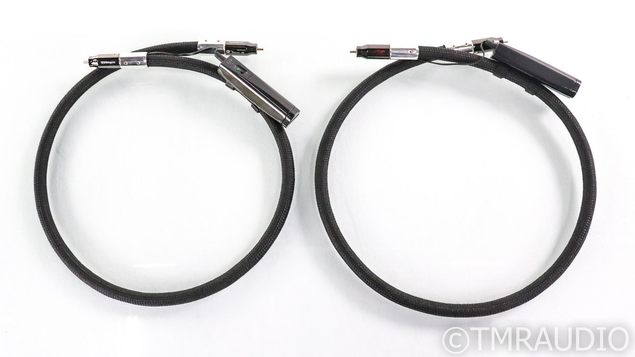AudioQuest WEL Signature RCA Cables; 1m Pair Interconnects; 72v DBS; Unique