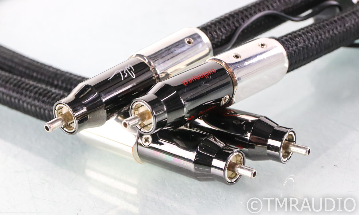 AudioQuest WEL Signature RCA Cables; 1m Pair Interconnects; 72v DBS; Unique