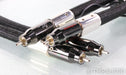 AudioQuest WEL Signature RCA Cables; 1m Pair Interconnects; 72v DBS; Unique
