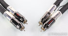 AudioQuest WEL Signature RCA Cables; 1m Pair Interconnects; 72v DBS; Unique