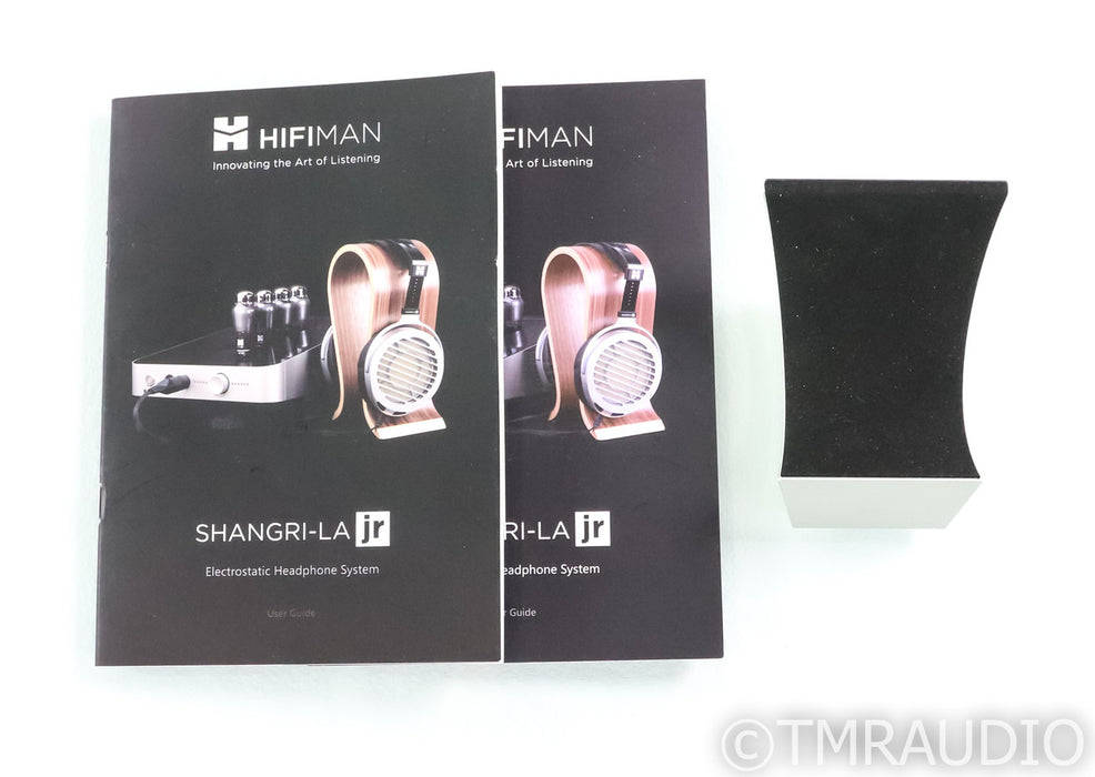 HiFiMan Shangri La Jr Electrostatic Headphones / Amplifier; Silver; Tube