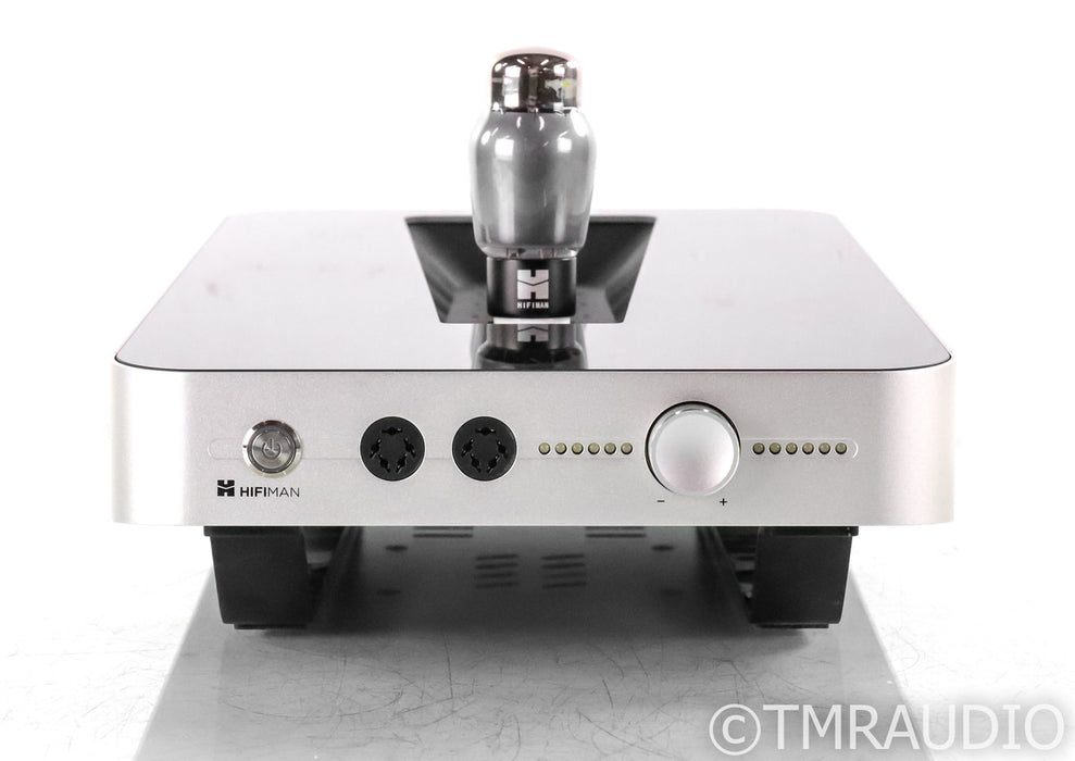 HiFiMan Shangri La Jr Electrostatic Headphones / Amplifier; Silver; Tube