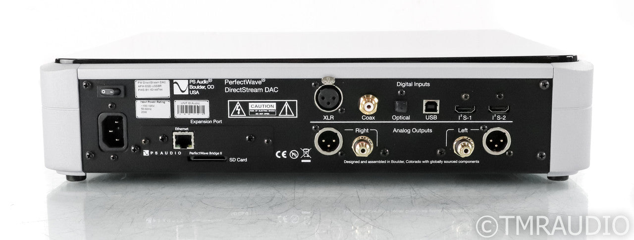 PS Audio PerfectWave DirectStream DAC; w/ Bridge II; Remote; Silver; DSD (Used)