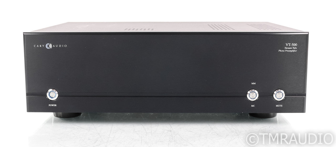 Cary Audio VT-500 Tube MM / MC Phono Preamplifier; VT500; Black
