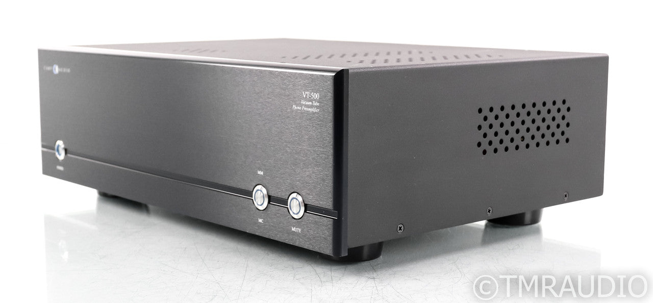 Cary Audio VT-500 Tube MM / MC Phono Preamplifier; VT500; Black
