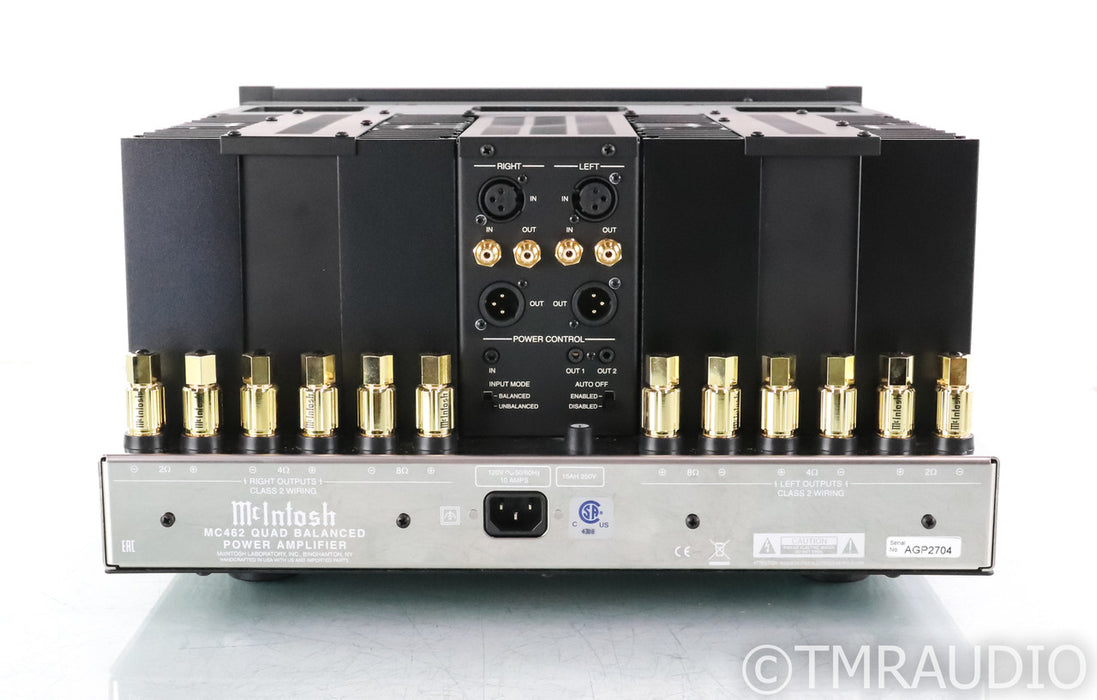 McIntosh MC462 Stereo Power Amplifier; MC-462