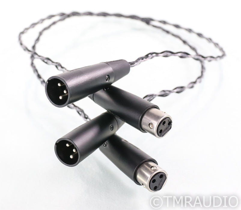 Kimber Kable Carbon XLR Cables; 0.75m Pair Balanced Interconnects (Open Box)