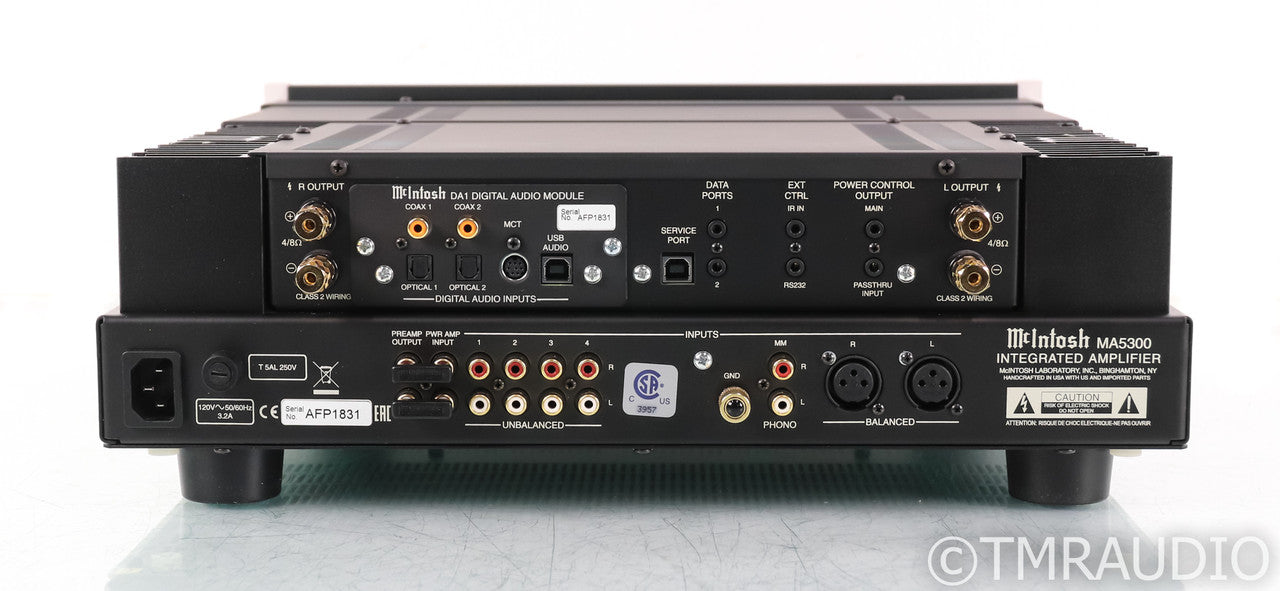 McIntosh MA5300 Stereo integrated Amplifier; MA-5300; MM Phono Stage