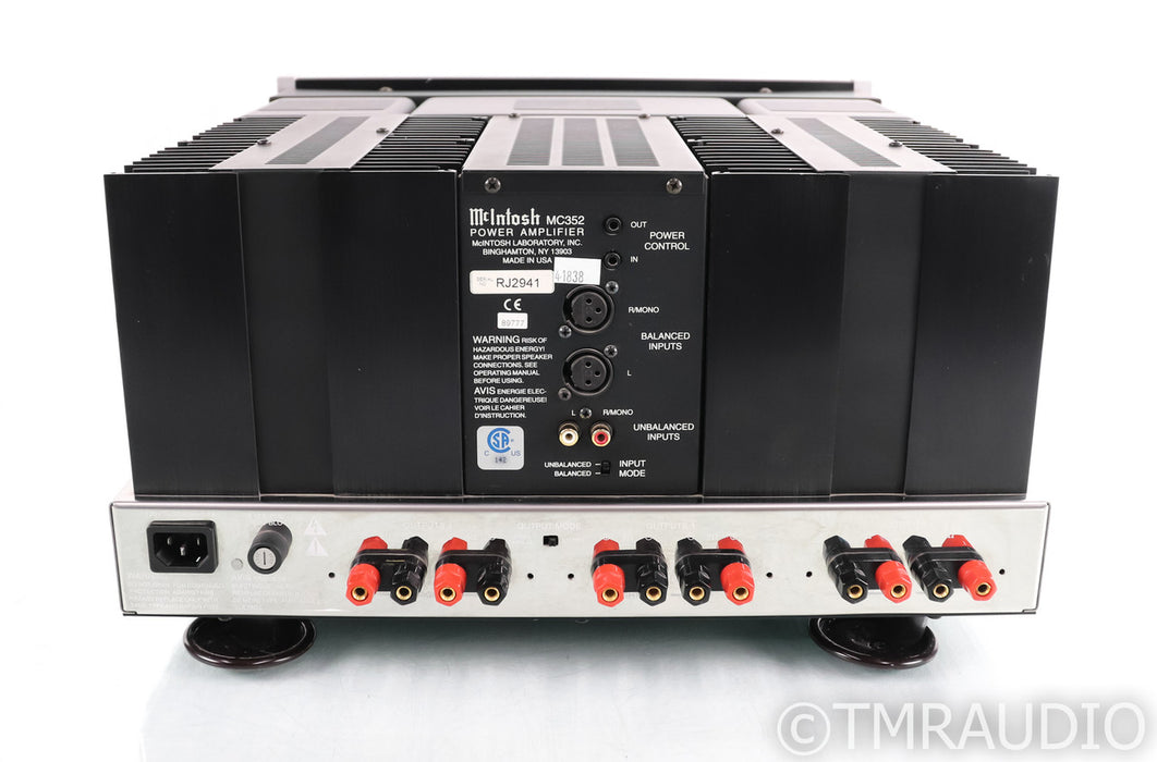 McIntosh MC352 Stereo power amplifier; MC-352