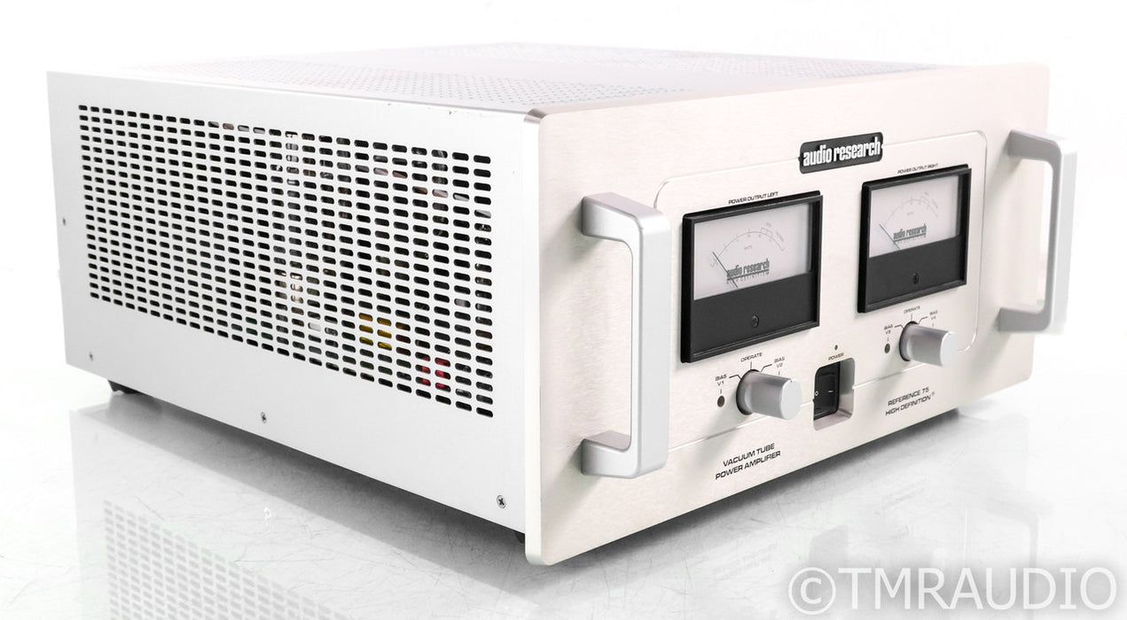 Audio Research Reference 75 Stereo Tube Power Amplifier; REF75; Silver